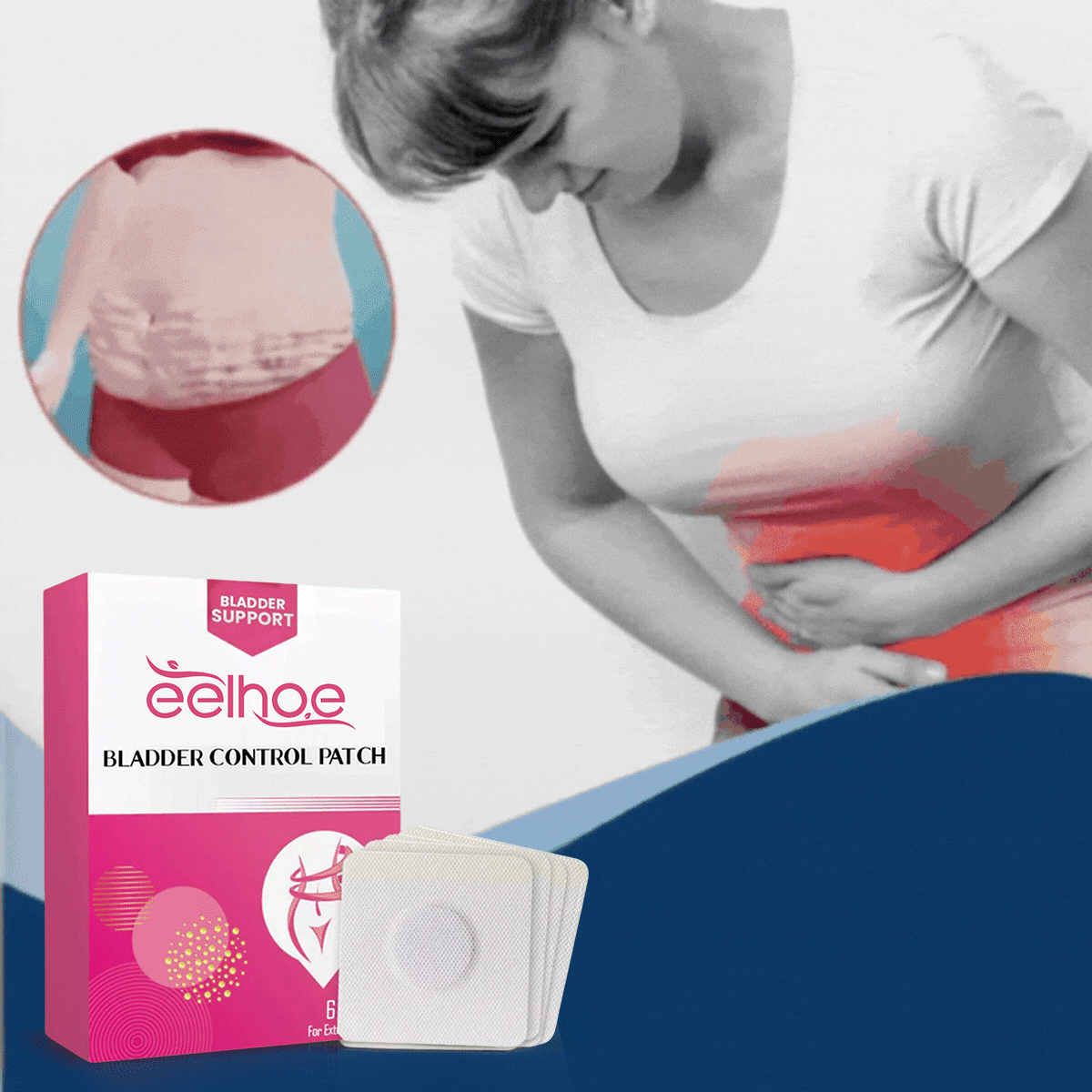Bladder Control Patch | Treats Urinary Incontinence Immediately – Proven Effective from the Very First Use!