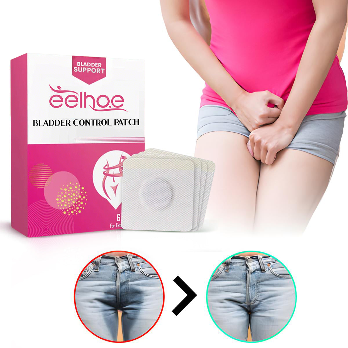 Bladder Control Patch | Treats Urinary Incontinence Immediately – Proven Effective from the Very First Use!