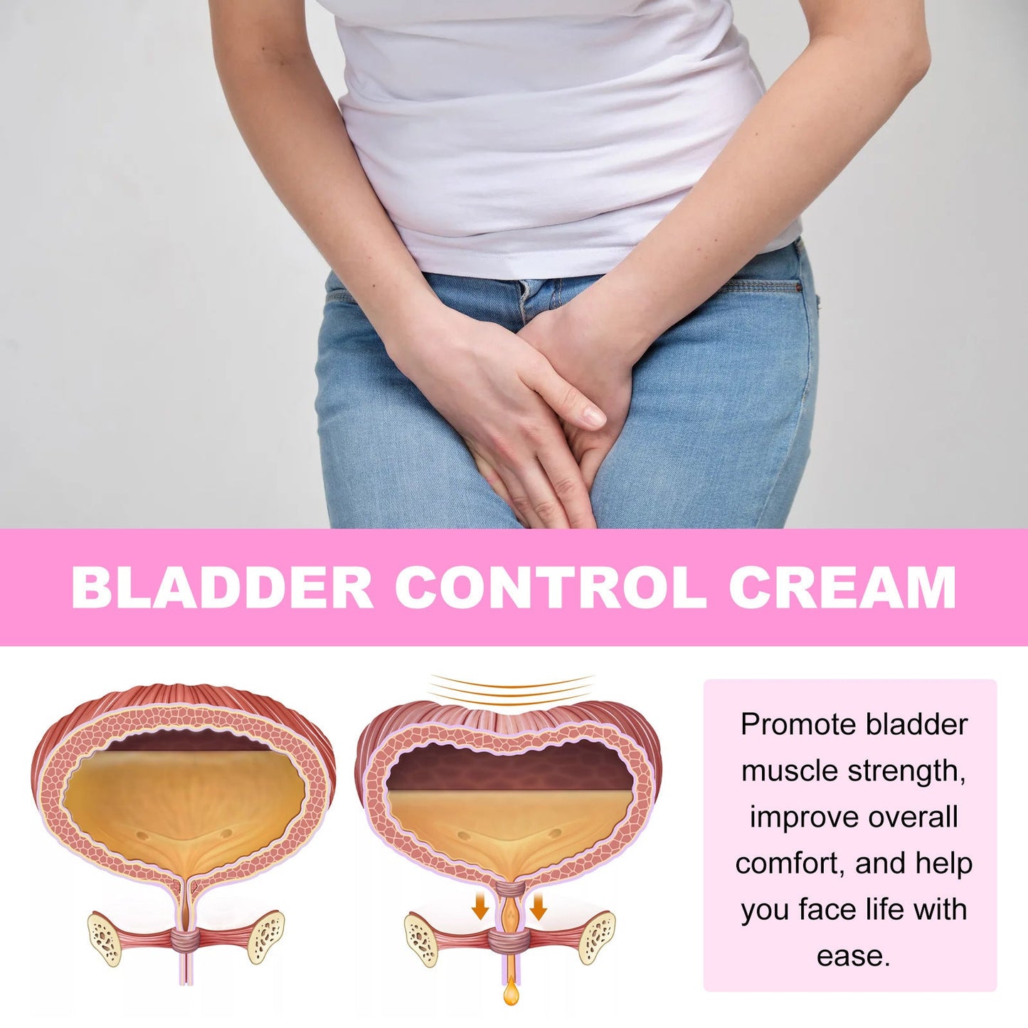 Bladder Control Cream For Wome | Cream Bladder Tightening Cream