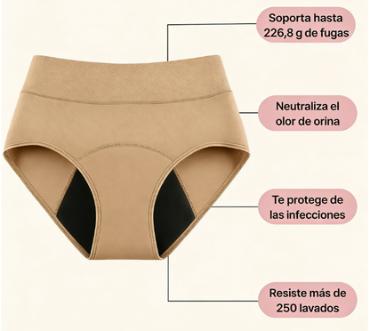 Ropa interior 100% a prueba de fugas | Que no te defraudará para mujeres