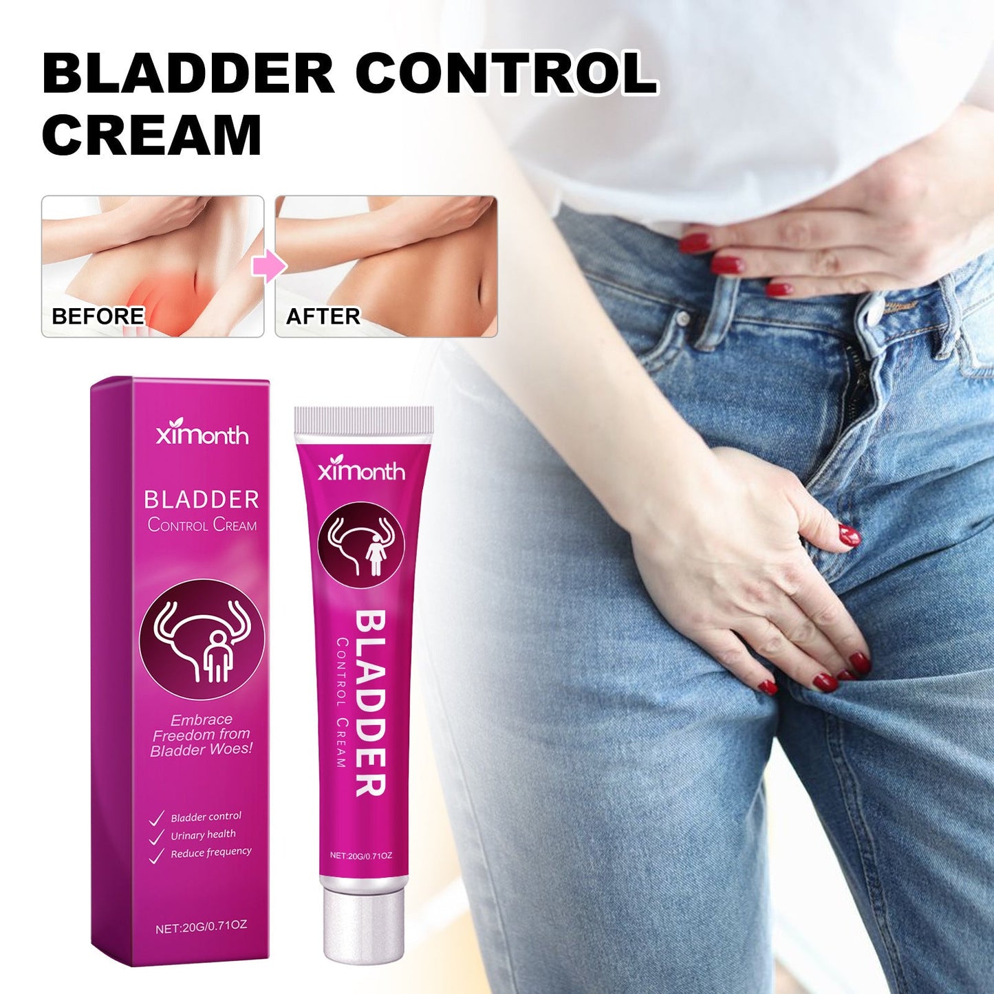 Bladder Control Cream For Wome | Cream Bladder Tightening Cream