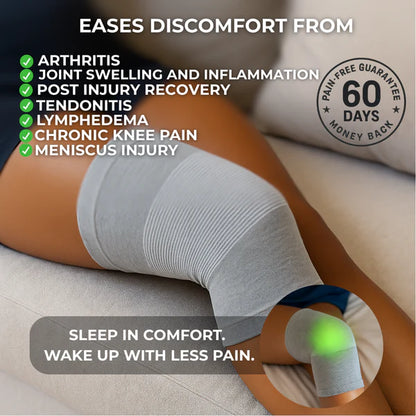Bamboo Knee Sleeve | Recovers damage and promotes blood circulation | Say Goodbye to Knee Pain for Good!