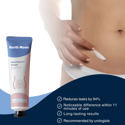 North Moon Cream | Restores bladder control and reduces leaks within 11 minutes!