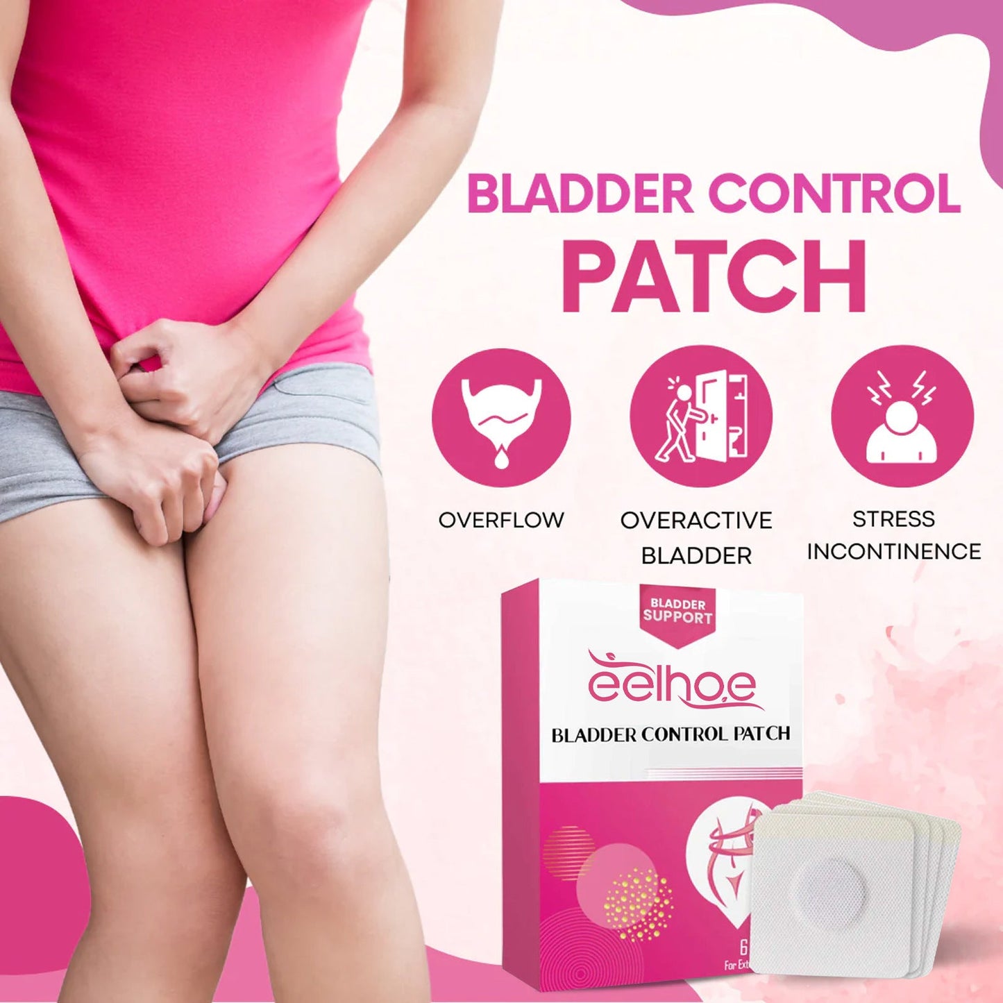 Bladder Control Patch | Treats Urinary Incontinence Immediately – Proven Effective from the Very First Use!